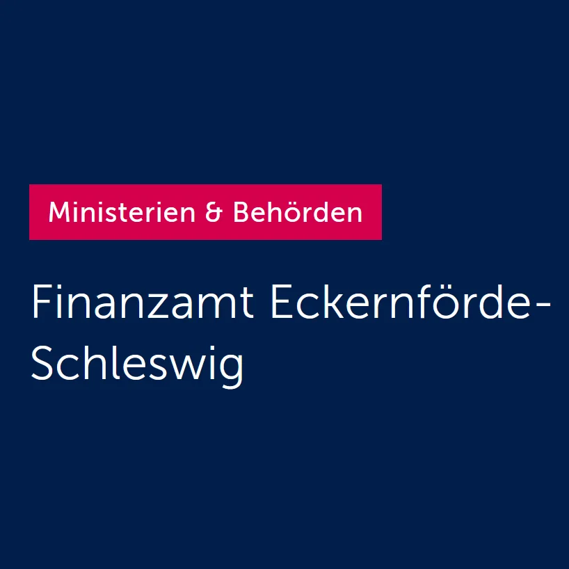 Finanzamt Eckernförde-Schleswig